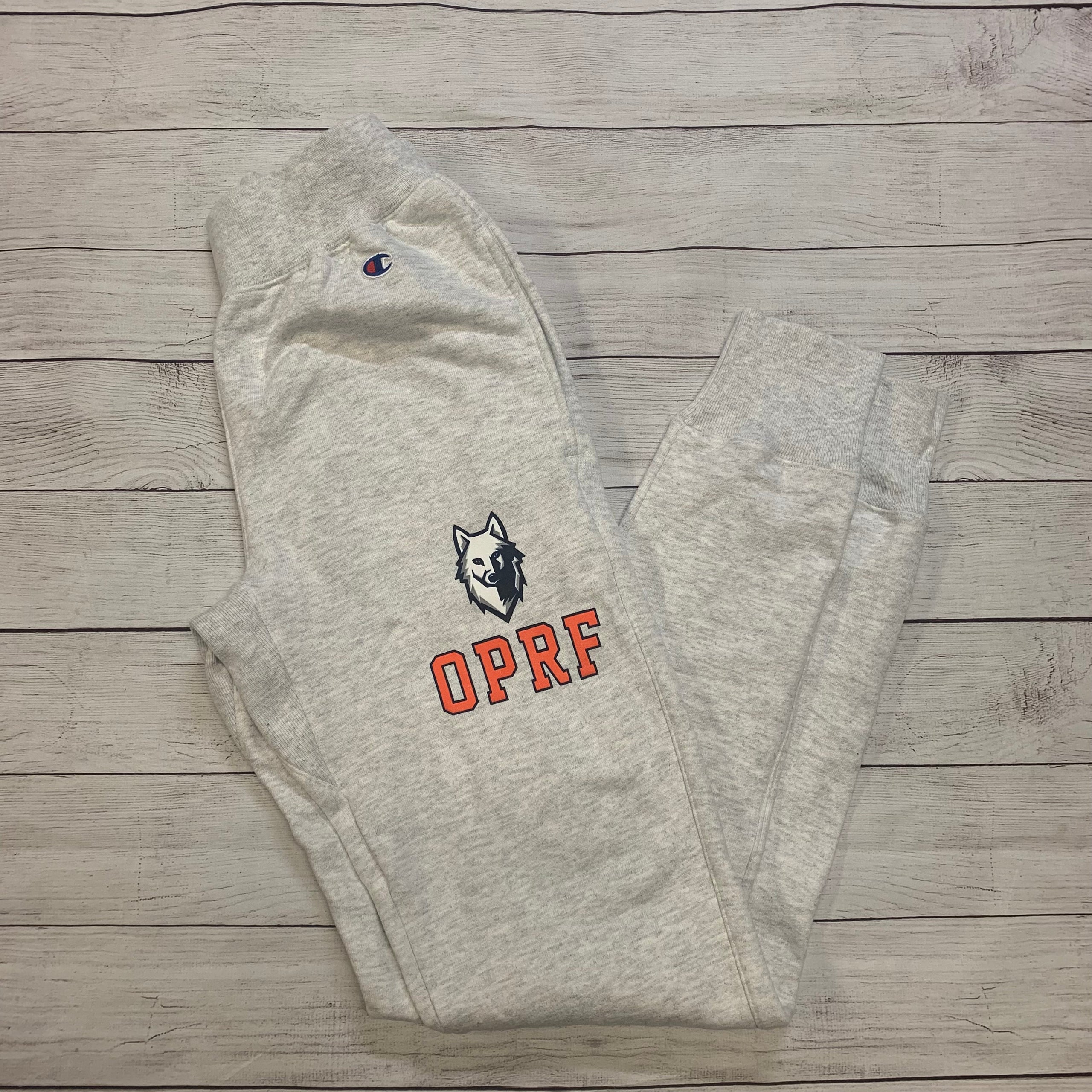 Champion silver grey sweatpants clearance